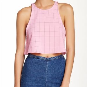 Pink American Apparel Top